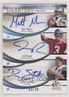 Matt Moore, Jeff Rowe, Drew Stanton #/99