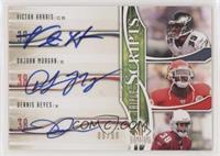 Victor Harris, DaJuan Morgan, Dennis Keyes #/50