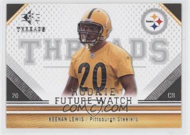 2009 SP Threads - [Base] #154 - Rookie Future Watch - Keenan Lewis
