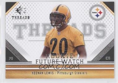 2009 SP Threads - [Base] #154 - Rookie Future Watch - Keenan Lewis