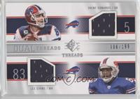 Trent Edwards, Lee Evans [Noted] #/199