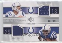 Peyton Manning, Joseph Addai #/199