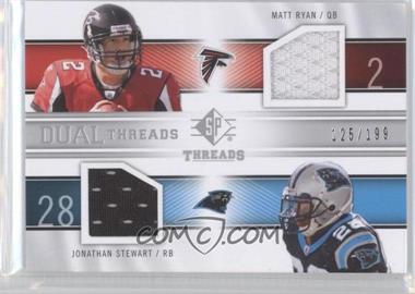 2009 SP Threads - Dual Threads #T2-RS - Matt Ryan, Jonathan Stewart /199