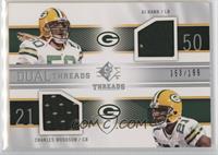 A.J. Hawk, Charles Woodson #/199