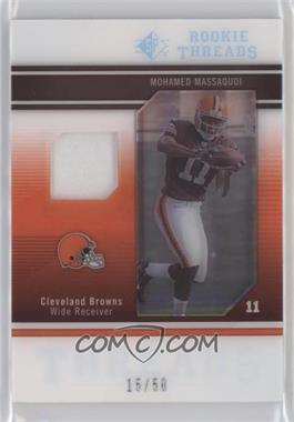 2009 SP Threads - Rookie Threads - Patch #RT-MM - Mohamed Massaquoi /50 [EX to NM]