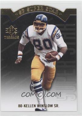 2009 SP Threads - SP Super Star Die-Cuts #AP99 - Kellen Winslow Sr.