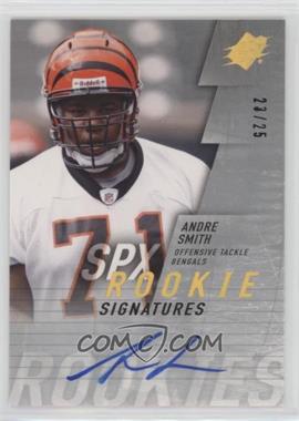 2009 SPx - [Base] - Hologold #149 - Rookie Signatures - Andre Smith /25