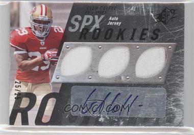 2009 SPx - [Base] - Silver #114 - Rookies Auto Jersey - Glen Coffee /25