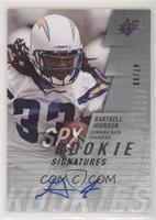 Rookie Signatures - Gartrell Johnson #/99