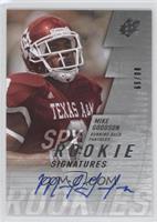 Rookie Signatures - Mike Goodson #/99