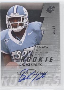 2009 SPx - [Base] - Silver #136 - Rookie Signatures - Brandon Tate /99