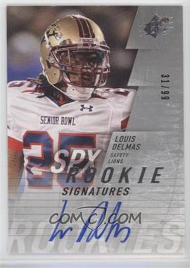 2009 SPx - [Base] - Silver #137 - Rookie Signatures - Louis Delmas /99