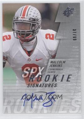 2009 SPx - [Base] - Silver #138 - Rookie Signatures - Malcolm Jenkins /99