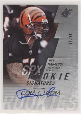2009 SPx - [Base] - Silver #157 - Rookie Signatures - Rey Maualuga /99