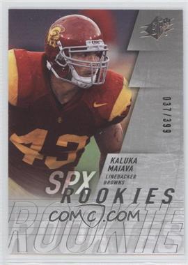 2009 SPx - [Base] - Silver #217 - Kaluka Maiava /399