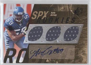 2009 SPx - [Base] #102 - Rookies Auto Jersey - Aaron Curry /546