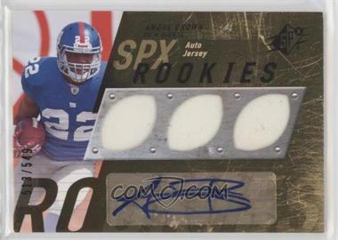 2009 SPx - [Base] #109 - Rookies Auto Jersey - Andre Brown /549 [Noted]