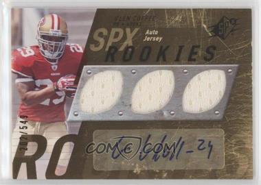 2009 SPx - [Base] #114 - Rookies Auto Jersey - Glen Coffee /549