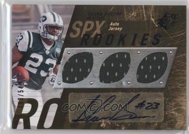 2009 SPx - [Base] #117 - Rookies Auto Jersey - Shonn Greene /549