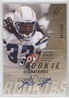 Rookie Signatures - Gartrell Johnson #/299