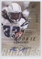 Rookie Signatures - Gartrell Johnson #/299