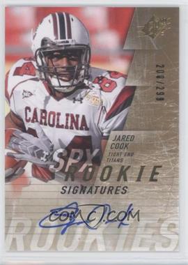 2009 SPx - [Base] #160 - Rookie Signatures - Jared Cook /299