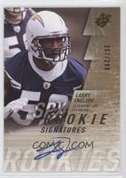 Rookie Signatures - Larry English #/299