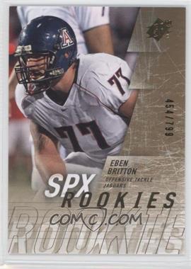 2009 SPx - [Base] #183 - Eben Britton /799