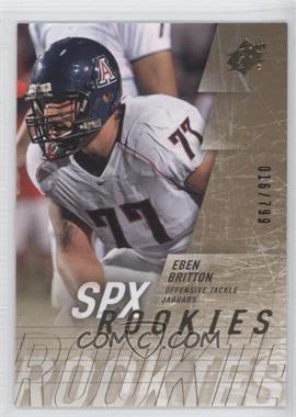 2009 SPx - [Base] #183 - Eben Britton /799