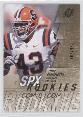 2009 SPx - [Base] #202 - Tony Fiammetta /799