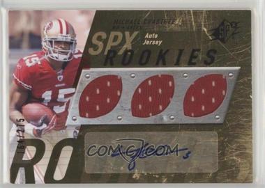 2009 SPx - [Base] #92 - Rookies Auto Jersey - Michael Crabtree /275