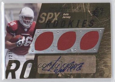 2009 SPx - [Base] #94 - Rookies Auto Jersey - Chris "Beanie" Wells /275