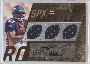 2009 SPx - [Base] #95 - Rookies Auto Jersey - Knowshon Moreno /275