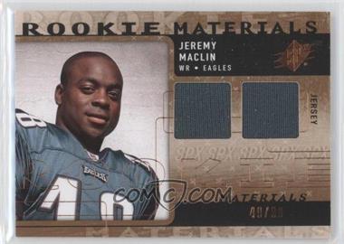 2009 SPx - Rookie Materials - Bronze #RM-JM - Jeremy Maclin /99