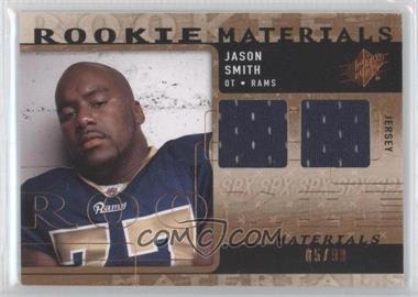 2009 SPx - Rookie Materials - Bronze #RM-JS - Jason Smith /99