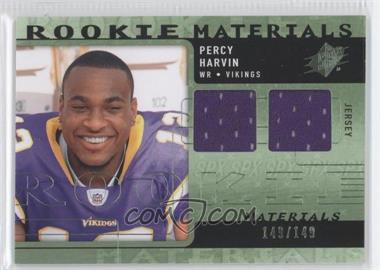 2009 SPx - Rookie Materials - Green #RM-PH - Percy Harvin /149