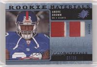 Andre Brown #/99