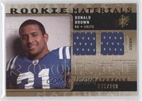 Donald Brown #/249