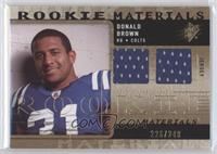 Donald Brown #/249