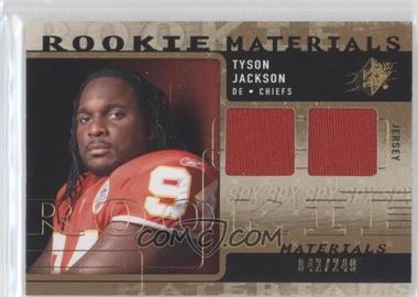 2009 SPx - Rookie Materials #RM-TJ - Tyson Jackson /249