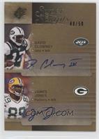 David Clowney, James Jones #/50