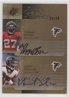 Harry Douglas, Thomas Brown #/50