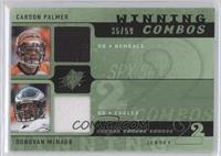 Carson Palmer, Donovan McNabb #/59