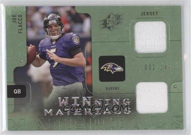 2009 SPx - Winning Materials - Dual Green #W-JF - Joe Flacco /149