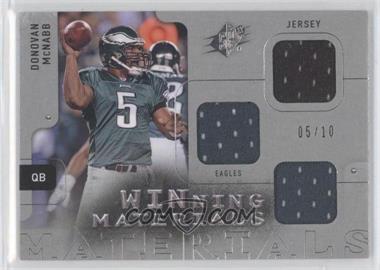 2009 SPx - Winning Materials - Trios #W-DM - Donovan McNabb /10