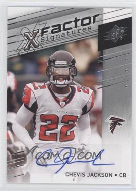 2009 SPx - X Factor Signatures #X-JA - Chevis Jackson