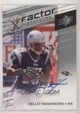 2009 SPx - X Factor Signatures #X-KW - Kelley Washington