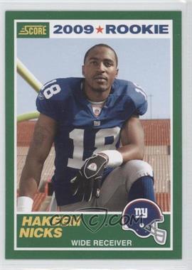 2009 Score - 1989 Score #9 - Hakeem Nicks