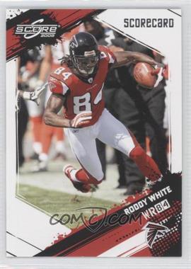 2009 Score - [Base] - Scorecard #18 - Roddy White /299