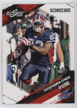 2009 Score - [Base] - Scorecard #34 - Marshawn Lynch /299